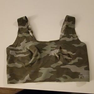 Victoria secret PINK sports bra army colored